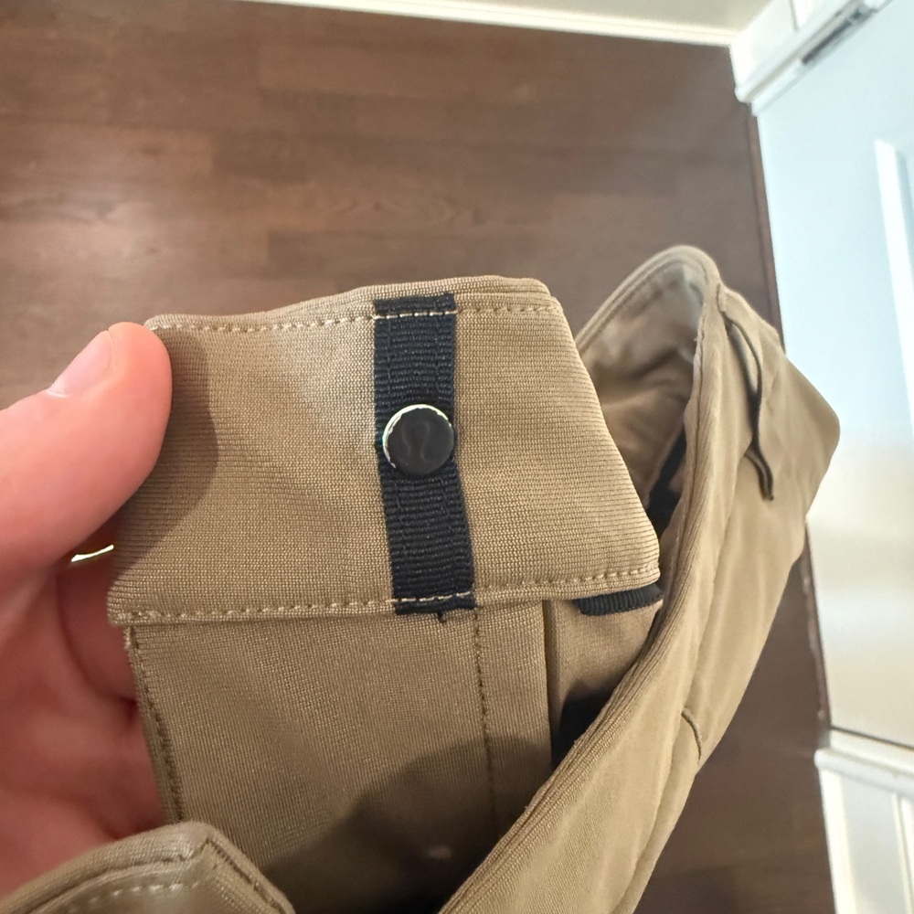 Men's Olive Brown ABC Classic-Fit 5 Pocket Pant 32L - Picture 4 of 4
